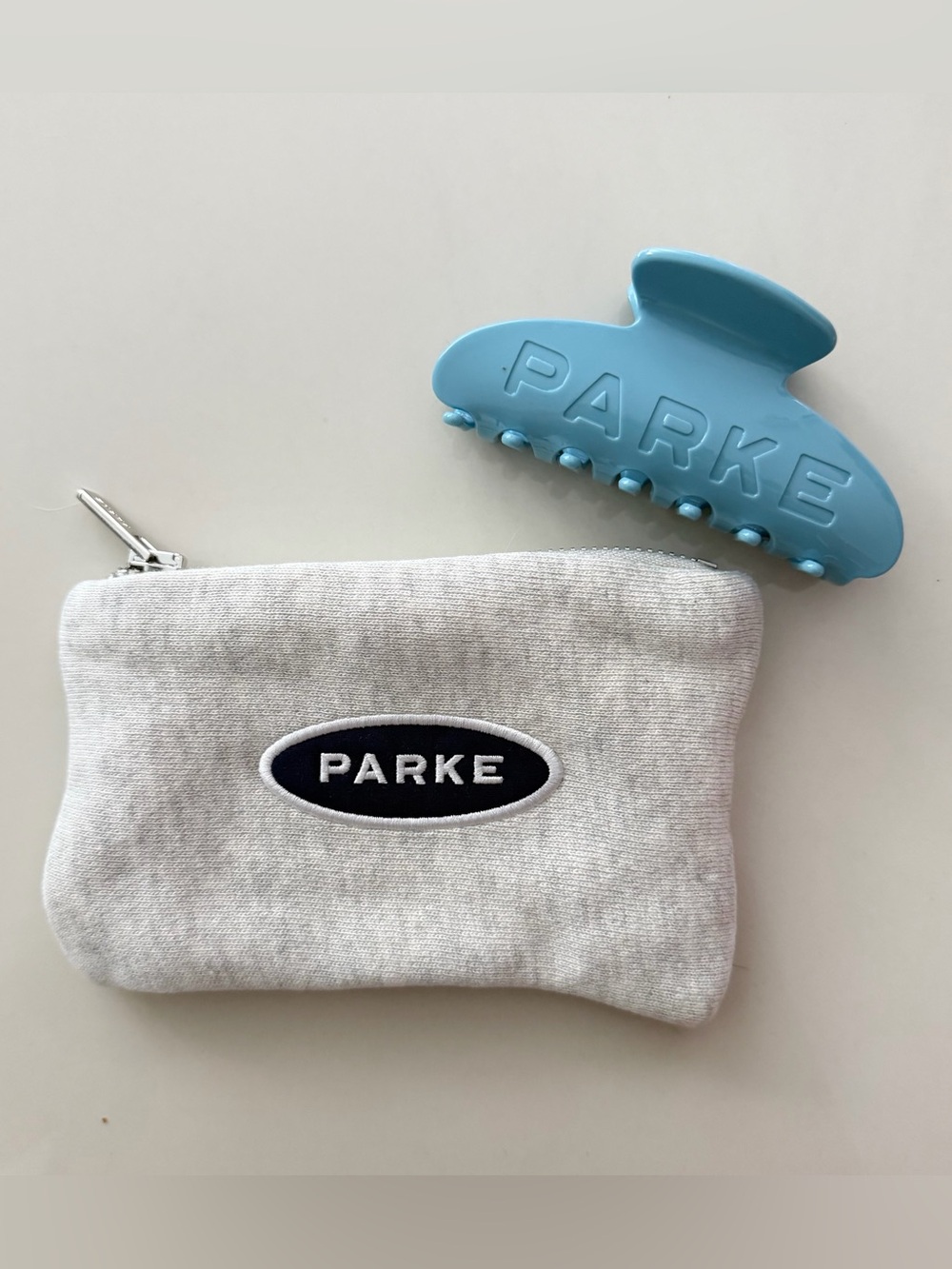 Parke Frosting Blue Hair Claw Clip